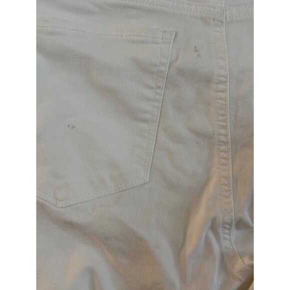 Lucky Brand Womens Ava Skinny Jeans W12/31 White Mid-Rise Denim Cotton Blend - Picture 8 of 12